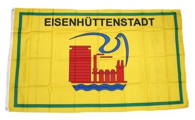 Fahne/Flagge Eisenhüttenstadt NEU 90 x 150 cm Flaggen
