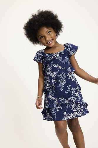 Image of Gymboree Girls' and Toddler Short Sleeve Tiered Dresses