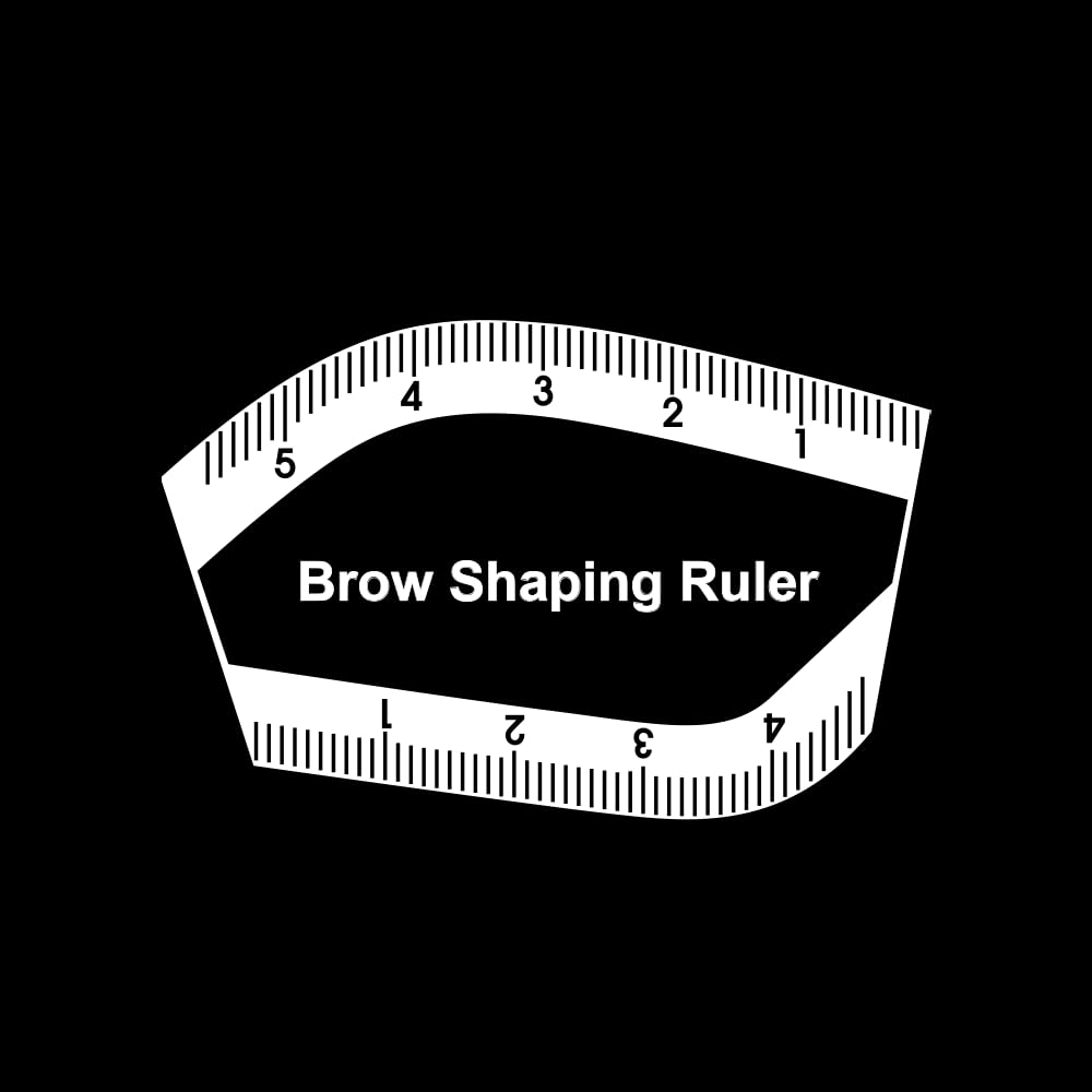 3Pcs Brow Mapping Ruler Eyebrow Shaping Ruler Pmu 1 Minute Fast Drawing Design Brow Easy Tool Microblading Permanent Mekup Stencils Reuse
