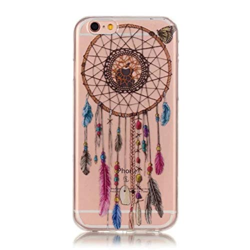 Urberry 4.7 INCH Iphone 7 Case, Dream-catcher Design Soft Silicon Flexible Case Cover for Iphone 7 with a Screen Protector