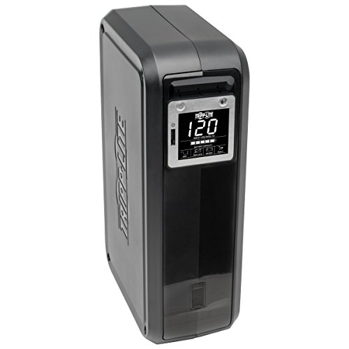 Tripp Lite 1000VA Smart UPS Back Up with USB Charging Port, 500W Tower, LCD, AVR, USB, TEL/Coax Protection, Energy Star (SMART1000LCDU)