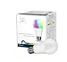 Produktbild tint Smarte LED-Birne E27  Steuerbar per Alexa, Fernbedienung oder App  Dimmbare E27 Glühbirne mit weißem und farbigem Licht RGB, 9,5 W