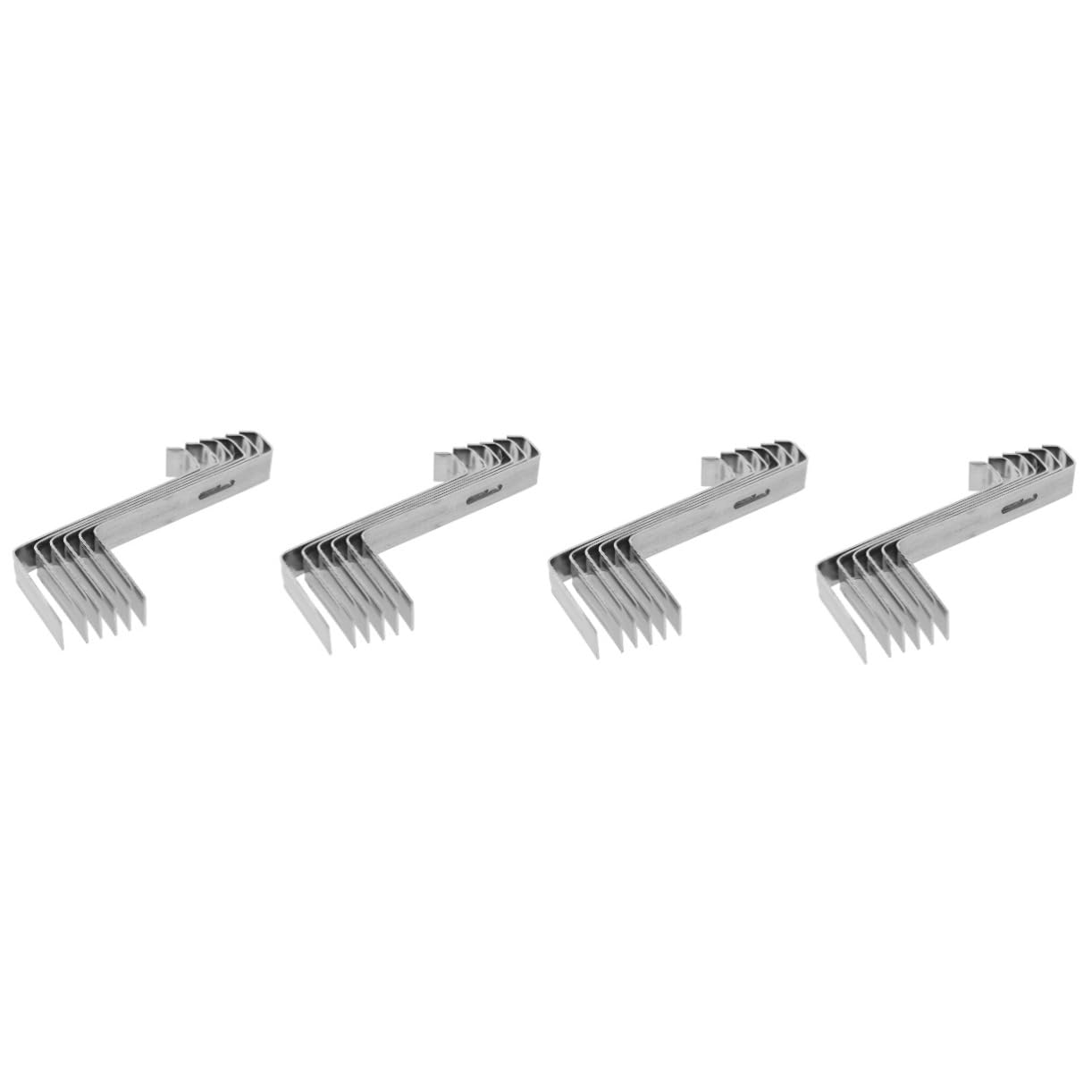 jojofuny 60stücke Rutschfeste Dachziegel Clips Aus Edelstahl Robuste Fixierung Für Dachziegel Verankerung Für Langfristige Nutzung Und Einfache Installation