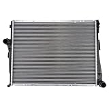 AUTOSITY CU2636 Radiator, Compatible with 2001-2005 325i 330xi 330i 325xi, 2003-2008 Z4, 2001-2006 330Ci 325Ci, 1999-2000 323i 328i, Aluminum Automotive Replacement Radiator