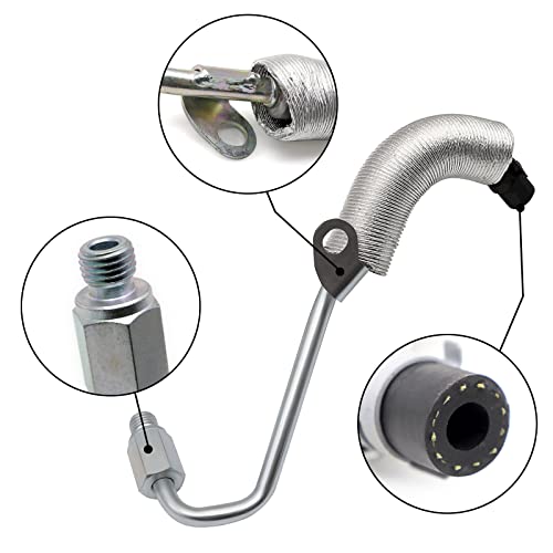 Image of SecosAutoparts Turbo Charger Coolant Return Hose Fit for Chevrolet Cruze 2011-2016 Sonic 2012-2020 Trax 1.4L 2013-2020 Tracker 2013-2015 Fit for Buick Encore 2013-2020# 55567067