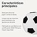 Imagen de Amazon Basics Fútbol Peluche Almohada