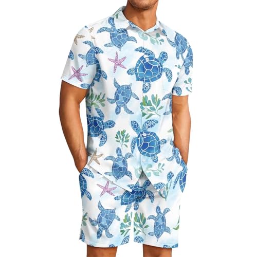 Personalized Pattern Pajama Set For Couples - Women Men Sleepwear Short Sleeve Short Pants Holiday PJs Matching Sets2