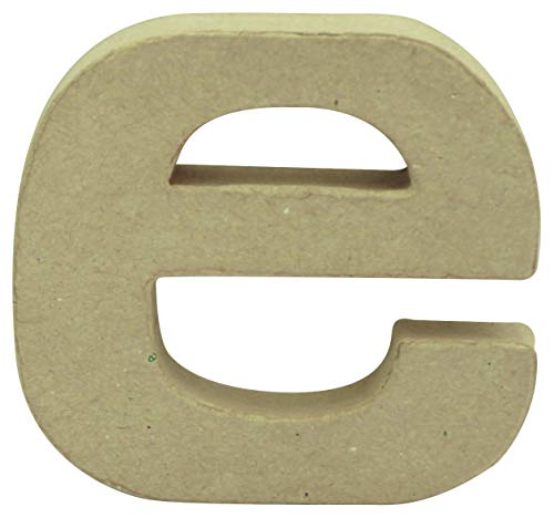 Décopatch Letra Mache 'e'