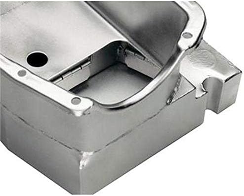 Claimer Oil Pan w/Plug Combo, Fits SB Chevy, Hi-Vol. Pump, LH Dipstick