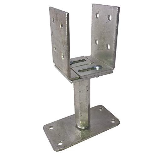 LoggyLand - T-Ajustable Pata de Apoyo para pérgola, cochera, etc