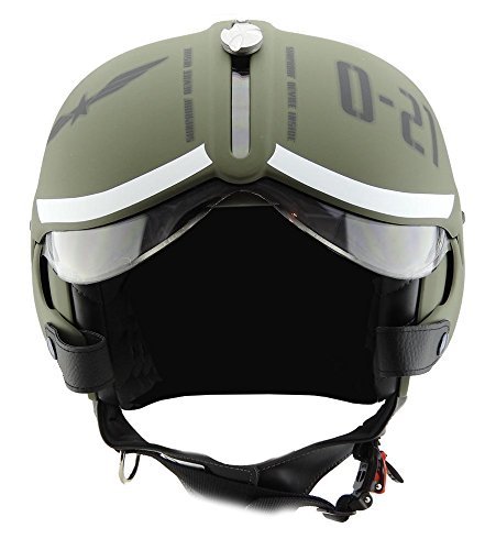 Open face scooter helmet osbe gpa aircraft tornado...