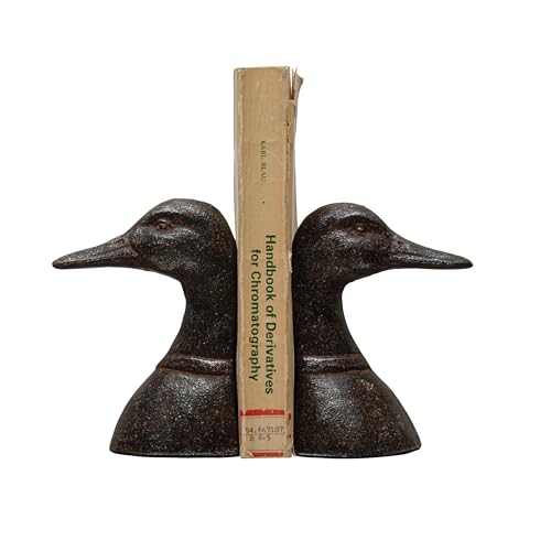 Creative Co-Op Duck Head Bookends