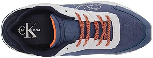 Calvin Klein Men's Erickson Sneaker, Grey Blue 472, 10.5 | Image 4