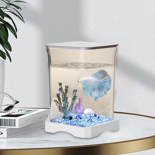 Aquarium de bureau Betta compact pour petits espaces sombres - 8