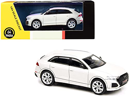 StarSun Depot Audi RS Q8 White 1/64 Diecast Model Car by Paragon