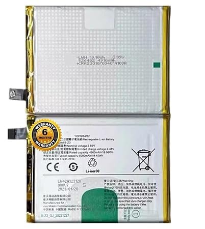 Image of Original B-Z3 Bettary for Vivo Y78 Plus, (5000mAh) Battery with 6 Month Warranty***(SEPHY142)