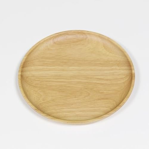 丸 プレート ナチュラル 直径20cm 木製 お皿 盛り皿 ランチプレート 丸皿 パン皿