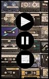  Play, pause, stop notebook: Music cassettes notebook