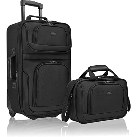 U.S. Traveler Rio Rugged Expandable Luggage Set Cover