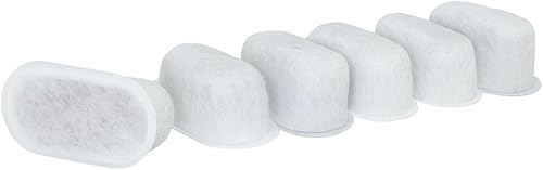 Nispira UNIV1CFLTR6PK - Filtro de agua de repuesto para cafetera de goteo especial GE Cafetera G7CDABSSTSS, G7CDAASSTSS, C7CDAAS3PD3, C7CDAAS4PW3, 6