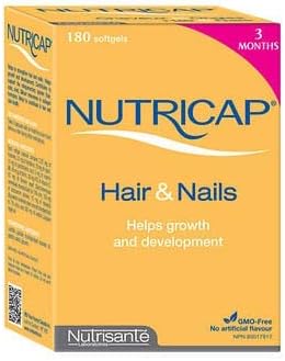 BATEMEN WNutricap Hair Growth Supplement, 3 month supply (180 Softgels)