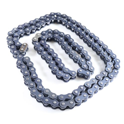 Image of Front Rear 420 Jackshaft Chain 42 Links and 90 Links Mini Bike Drive Chain for Coleman CT200U CT200U-EX BT200X Baja Warrior Heat Mini Baja Massimo MB165 MB200 Mini Bike Heavy Duty Parts
