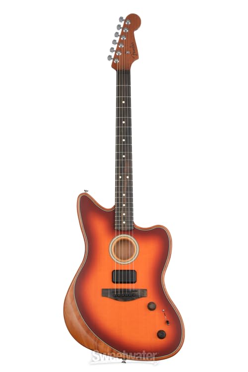 Amazon.com: Fender American Acoustasonic Jazzmaster Acoustic