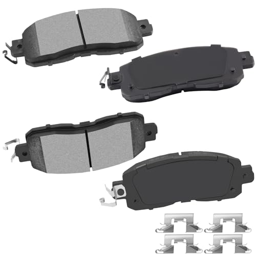 cciyu D1650 Front Ceramic Brake Pads Kits 4pcs fit For ...