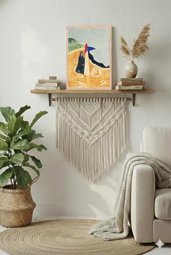 Image of BLINKART Henri Matis Aesthetic Art Walls With Frame | Natural Wood Texture | Living Room Bedroom Office Wall Decoration | Poster Home Decor Frames Wall Bedroom | 12x8 Inches (D374)