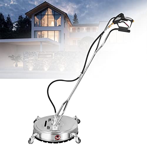 Limpiador de superficies para lavadora a presión, limpiador plano de 4000 PSI para hormigón, acera, cubierta, herramienta de limpieza eficiente para grandes áreas