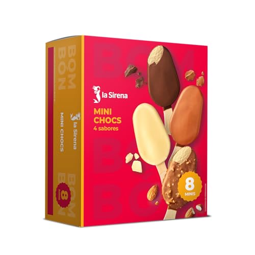 La Sirena Bombón, Surtido Mini Bombones 8 unidades, 480ml (Congelado)