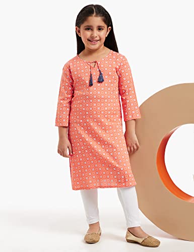 Image of Amazon Brand - Jam & Honey Girls Short Kurti
