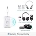MEE audio Connect Air (2 PACK) in-Flight Bluetooth Wireless Audio Transmitter Adapter for up to 2 AirPods/Other Headphones; Works with All 3.5mm Aux Jacks on Airplanes, Gym, TVs, & Gaming, Black&White