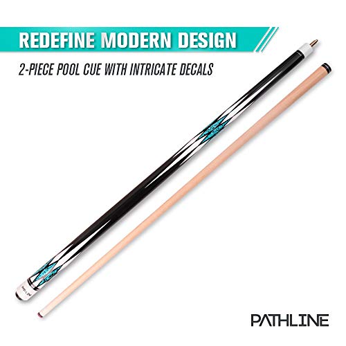 Pathline Pool Cue Stick - 58 Inch Canadian Maple Billiard Pool Stick thumb #1
