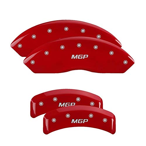 Cache étrier MGP Caliper Covers 10090SFRDR pour masquer la rouille et protéger les freins