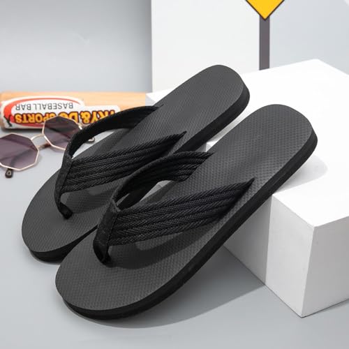 Men's Leather Flip Flops Arch Support Summer Beach Pool Water Thong Sandals Waterproof Casual Sandals for Men Leather2