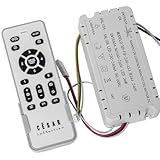 Fernbedienung und Empfänger für Lüfter 4,5 x 12,5 x 2 cm und 5,5 x 11,5 x 2,5 cm