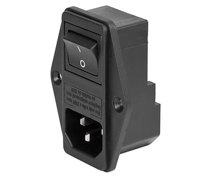 4304.6072, AC Power Entry Modules 6762 PWR Entry MODUL 10A 70C