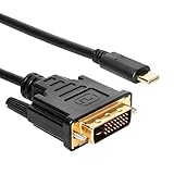 Présentation Du Produit : Câble DVI USB‑C vers DVI de 1,8 m conçu pour convertir une sortie USB‑C/Thunderbolt (DP Alt Mode) en port DVI‑D femelle. Solution pratique pour relier ordinateurs et moniteurs DVI sans adaptateur séparé.