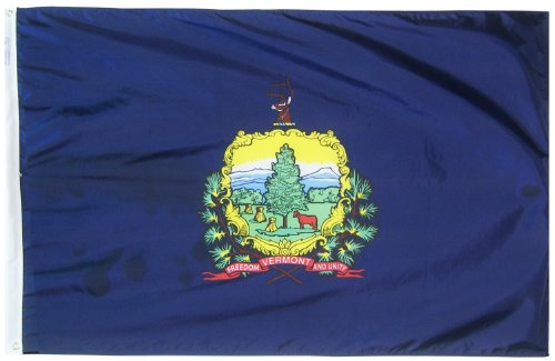 Annin Flagmakers Vermont State Flag USA-Made to Official State Design Specifications, 3 x 5 Feet (Model 145460)
