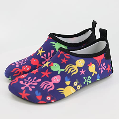 Shoes Girls Children Thin and Breathable Swimming Shoes Water Park Cartoon Rubber Soled Beach Shoes Skin Kid Shoe2