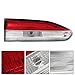 GXYWADY Left Inner Tail Light Assembly Replacement for Corolla Cross L LE 2021-2023 Rear Driver Tail Light Brake Lamp Assembly LH 81590-0A150 166-12094L