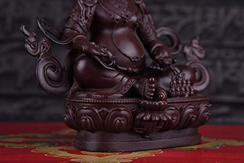 Ornements de Bouddha peints exquis statuette de collection - 6