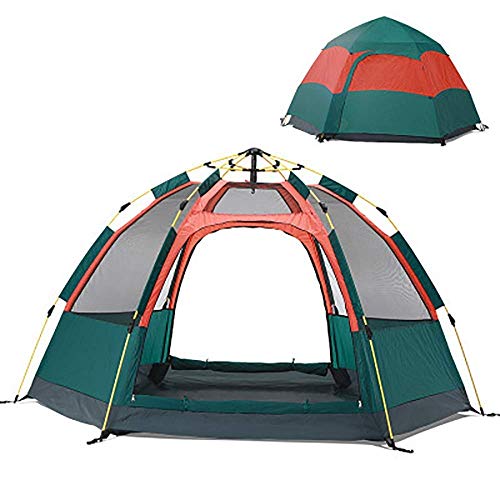 Tente de camping automatique pop-up 3-4 personnes étanche dome hydraulique pour famille