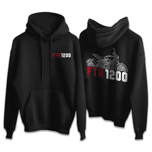 FTR 1200 (2019-2024) Hoodie - Motorcycle Rider Sweatshirt for Men & Women, Biker Enthusiast Gift