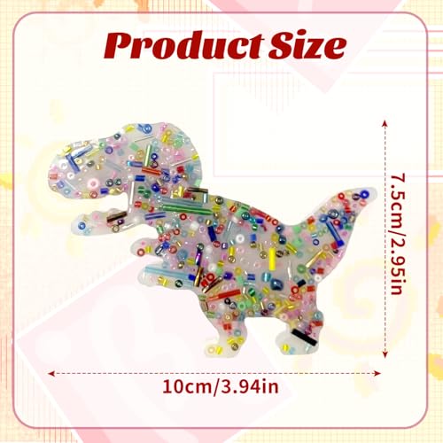 Picky Pad, Hautpicking-Zappelspielzeug, Picky Pads, wiederverwendbares Picky Pad-Set, Picking-Zappelspielzeug, Picky Pad, wiederverwendbares Spielzeug für Erwachsene und Kinder (Dinosaurier)