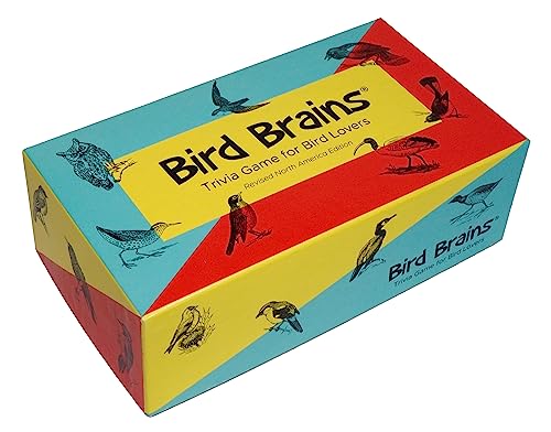 Teretizo Bird Brains - Trivia Card Game for Bird Lovers (Revised Edition) - 300 Questions to Test Your Knowledge About Birds