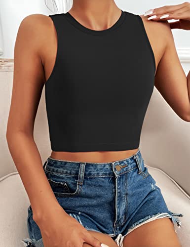 Natural Feelings Nudi Sports Bras for Women Removable Padded Yoga Tank Tops Sleeveless Fitness Workout Crop Tops