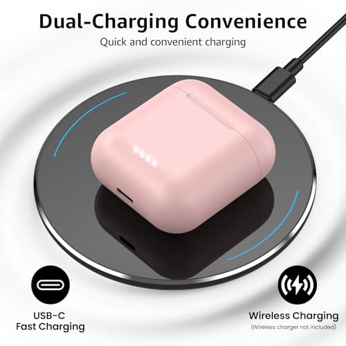 Image of TOZO T6 Wireless Earbuds, Bluetooth 5.3 Ear Buds, Stereo Sound in Ear Headphones, 50 Hours Playtime, Wireless Charging Case, APP Customizable EQs, IPX8 Waterproof Earphones