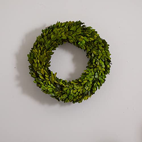 Nearly Natural 14in. Preserved Boxwood Wreath